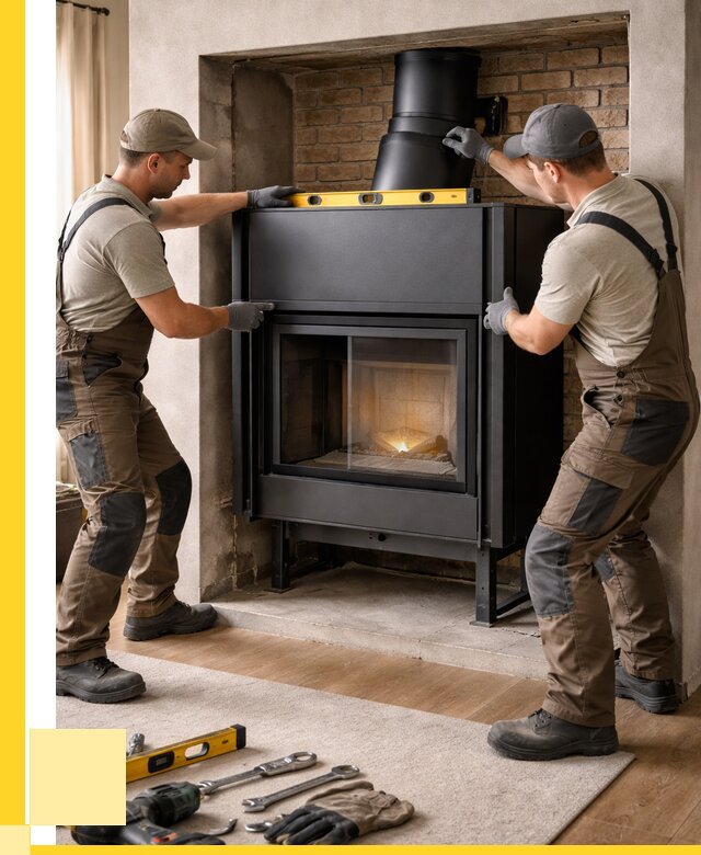 Установка каминных топок в Великом Новгороде под ключ от 18414 р. | ЭриданВлк