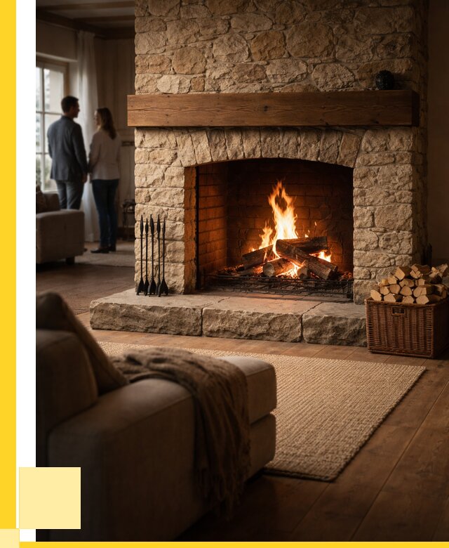 Открытые камины под ключ в Великом Новгороде от 153450 р. ЭриданВлк