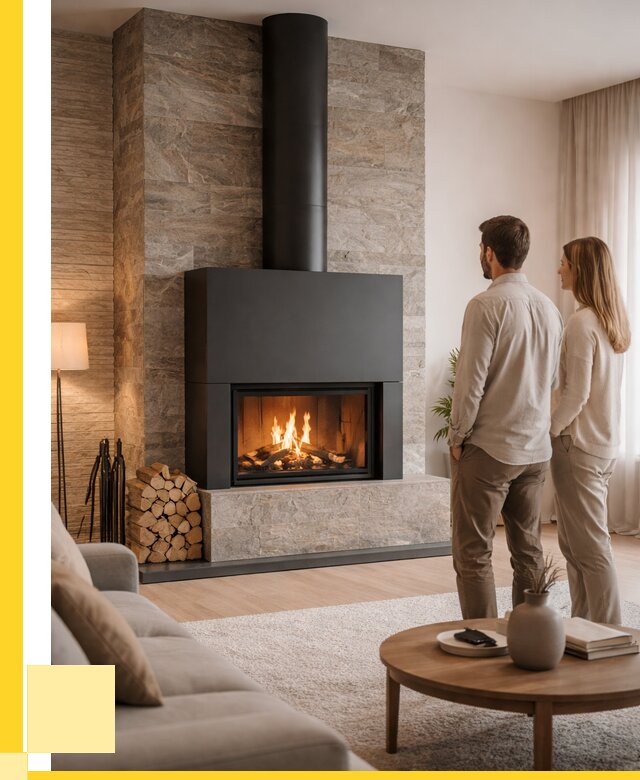 Закрытые камины под ключ в Великом Новгороде от 122760 р., ЭриданВлк