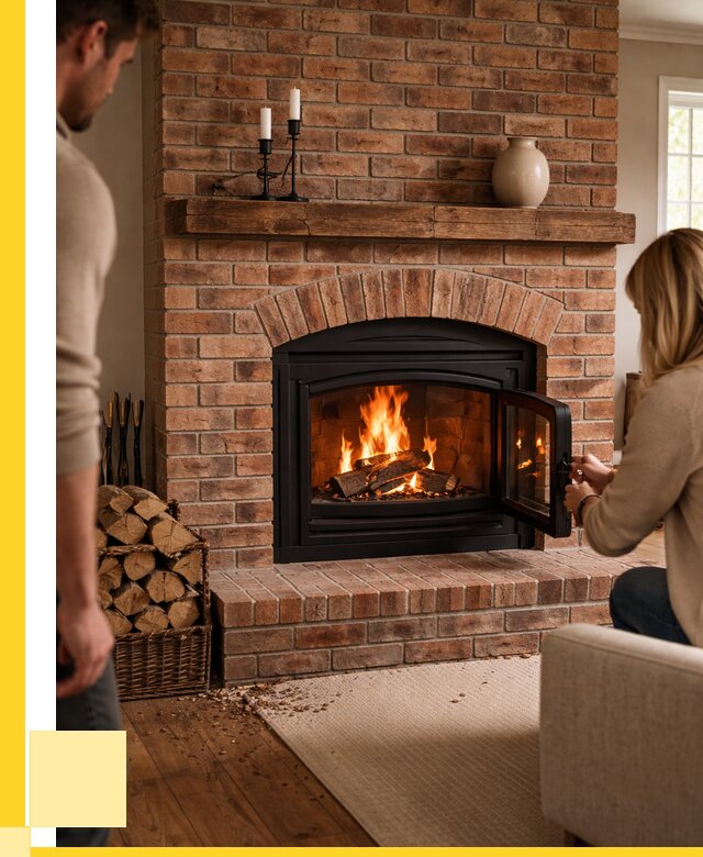 Кирпичные камины под ключ в Великом Новгороде от 153450 р. | ЭриданВлк