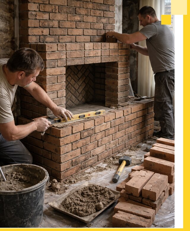 Изготовление и установка кирпичных каминов в Великом Новгороде