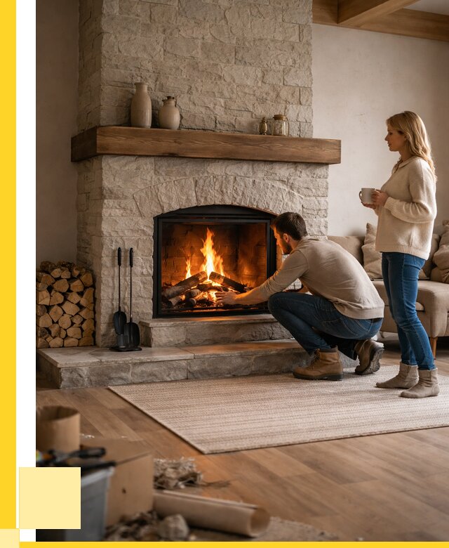 Камины для загородного дома в Великом Новгороде от 358050 р., ЭриданВлк