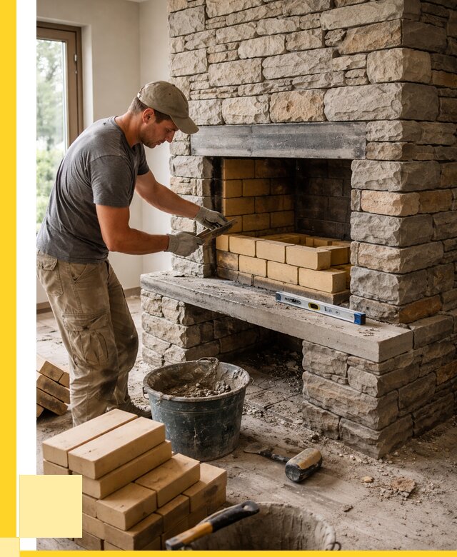 Кладка каминов и камина в Великом Новгороде от 25575 р. ЭриданВлк