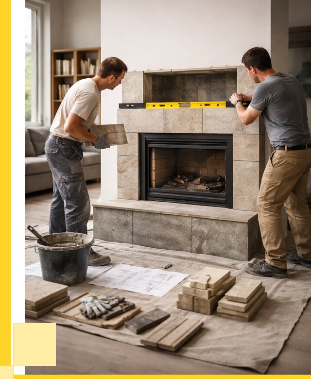 Монтаж каминов и установка в Великом Новгороде от 46035 р. | ЭриданВлк