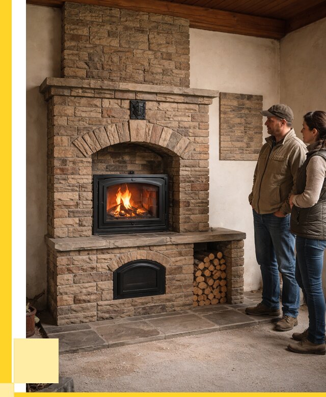 Кирпичная печь под ключ в Великом Новгороде от 153450 р. | ЭриданВлк