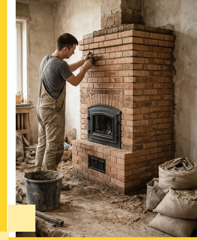 Строительство печей в Великом Новгороде от 66495 р. под ключ, ЭриданВлк