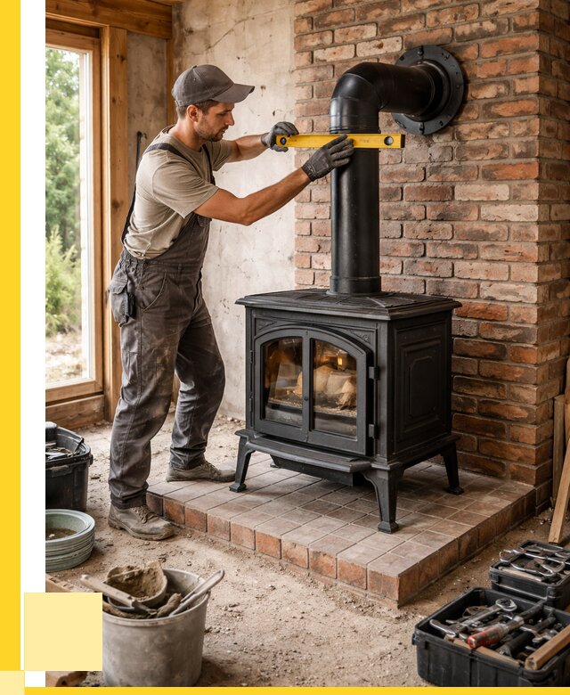 Монтаж печей установка банной печи в Великом Новгороде от 15345 р. | ЭриданВлк