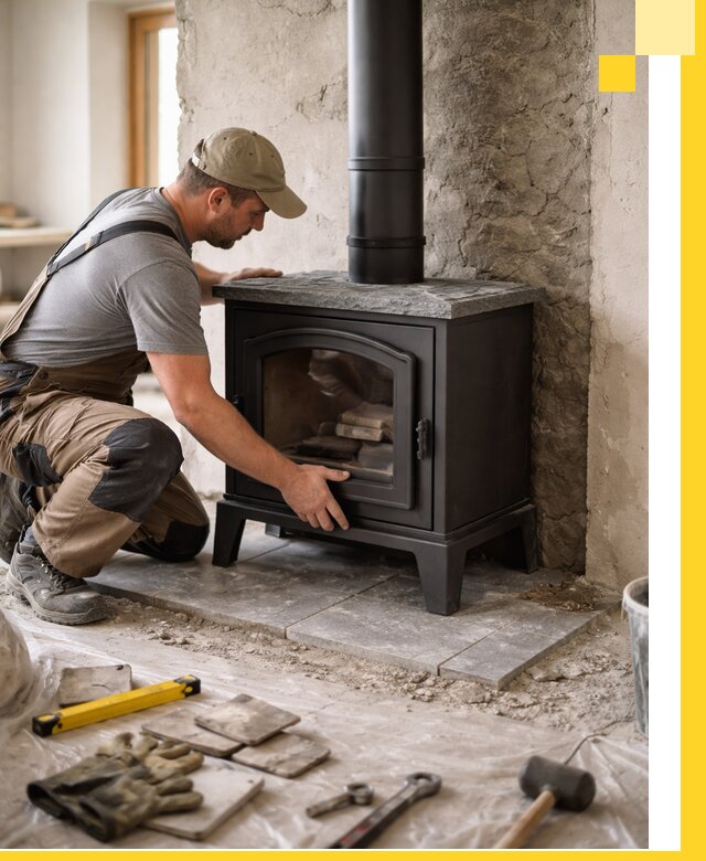 Профессиональный монтаж печей и каминов в Великом Новгороде под ключ