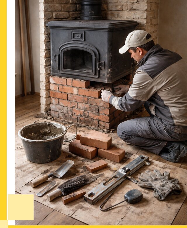 Ремонт печей в Великом Новгороде от 12276 р., услуги печника ЭриданВлк