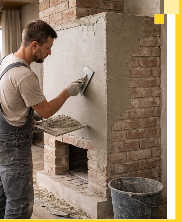 Отделка печей и облицовка каминов в Великом Новгороде под ключ