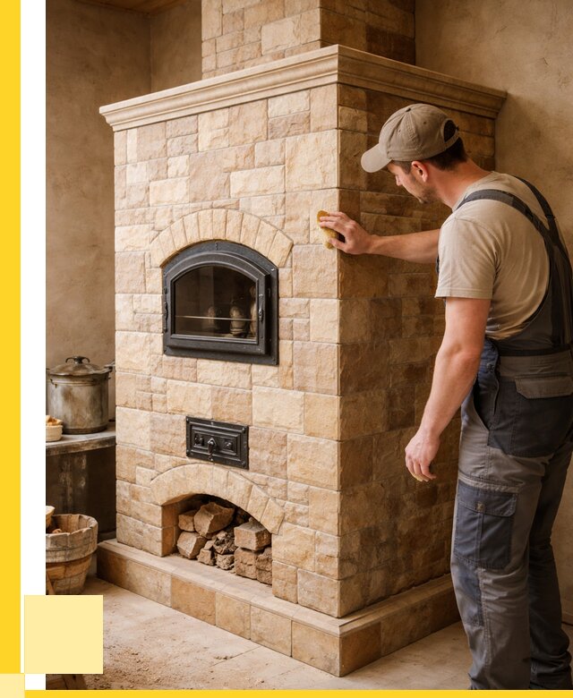 Облицовка печей в Великом Новгороде от 4604 р. под ключ | ЭриданВлк