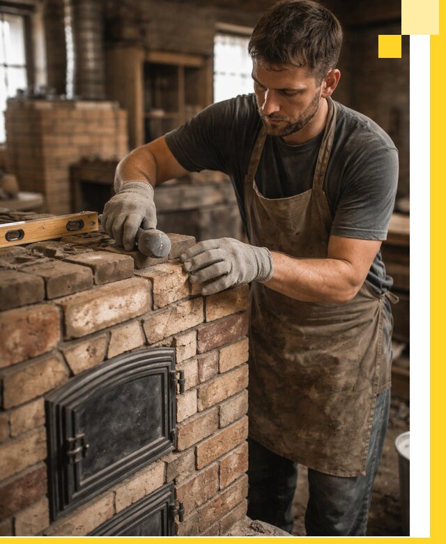 Изготовление печей на заказ в Великом Новгороде с проектом и монтажом