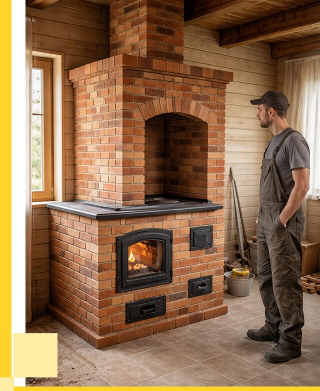 Кирпичные печи в Великом Новгороде: купить от 153450 р. | ЭриданВлк