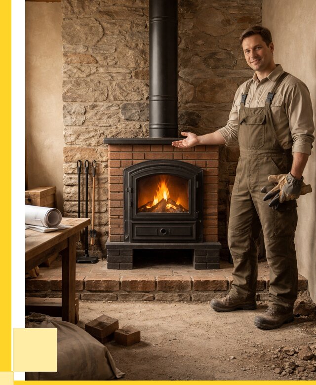 Печи отопительные из кирпича в Великом Новгороде от 81840 р., ЭриданВлк