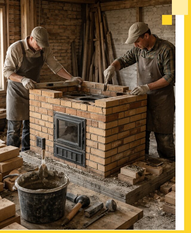 Изготовление и установка варочных печей под ключ в Великом Новгороде