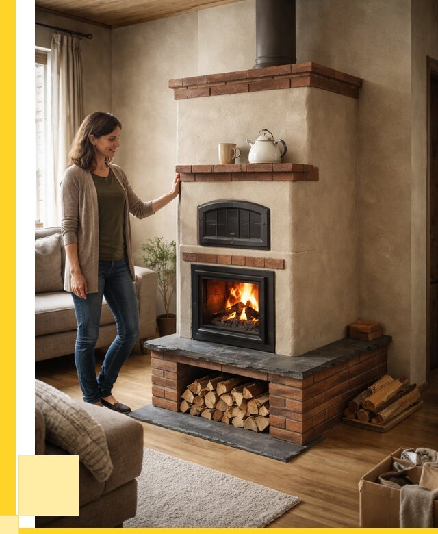 Печи шведки в Великом Новгороде от 86955 р. | ЭриданВлк — печь шведка