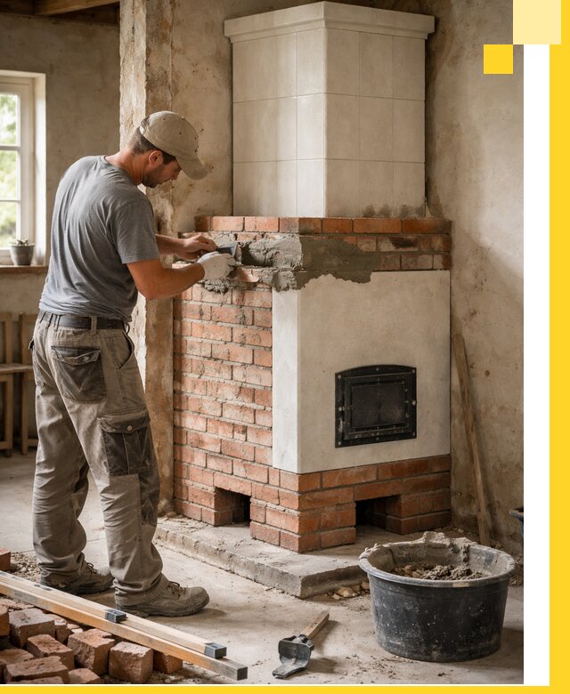 Изготовление и установка печей-голландок под ключ в Великом Новгороде