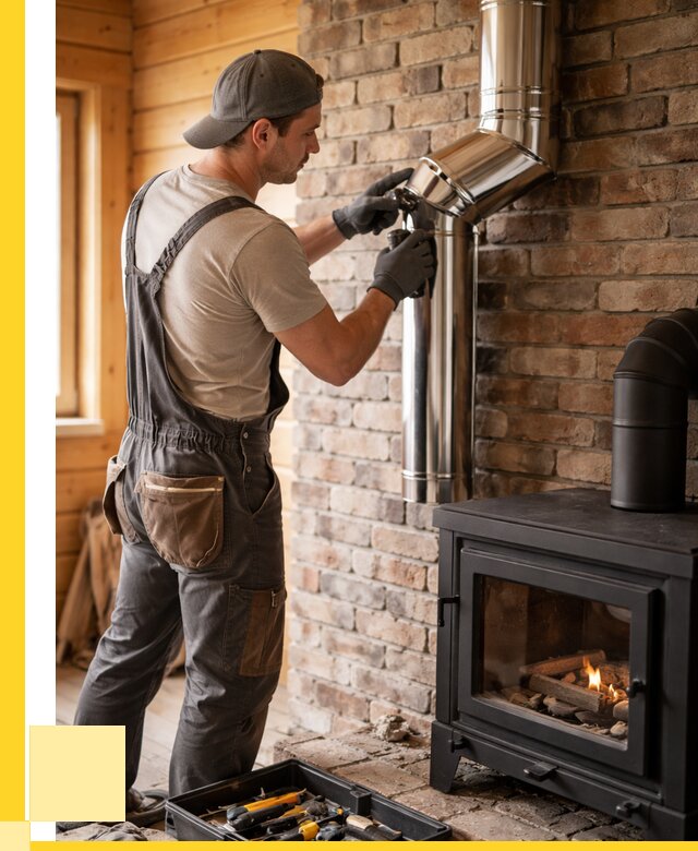 Монтаж дымоходов для печей в Великом Новгороде от 7673 р. | ЭриданВлк
