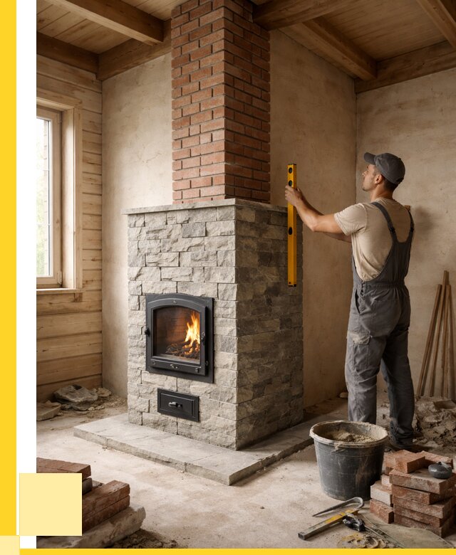 Печи и дымоходы под ключ в Великом Новгороде от 46035 р., ЭриданВлк