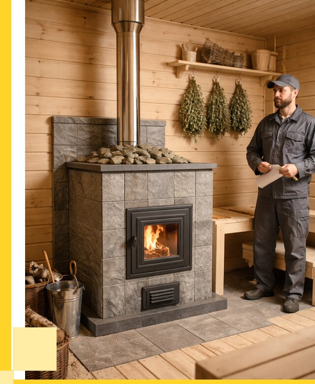 Печи для бани под ключ в Великом Новгороде от 122760 р. | ЭриданВлк