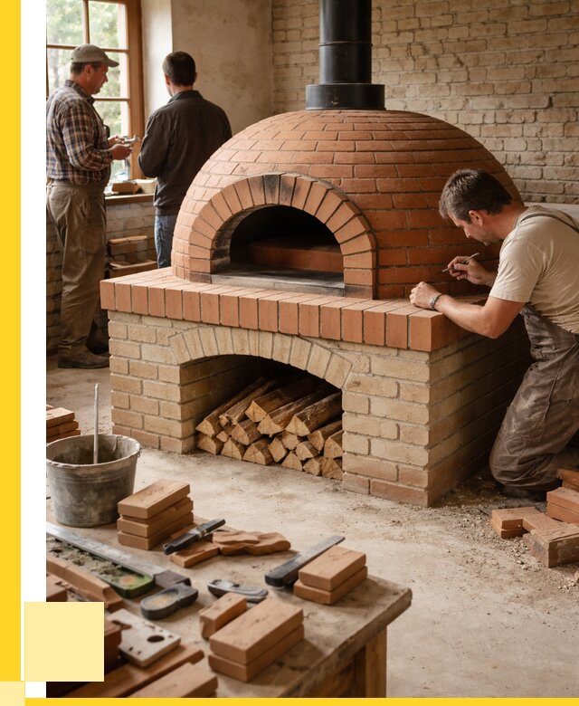 Помпейская печь дровяная для пиццы в Великом Новгороде | ЭриданВлк от 204600 р.