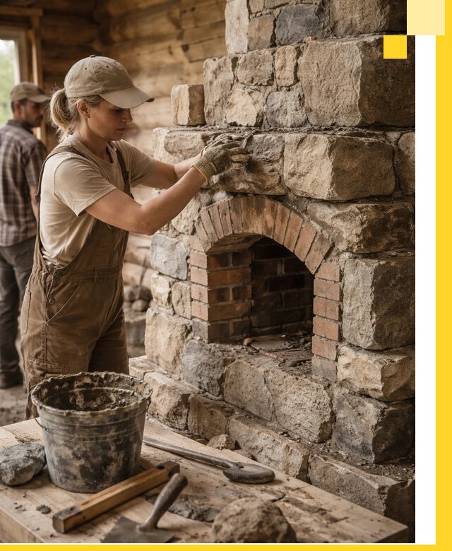 Каменные печи на заказ и монтаж в Великом Новгороде, долговечные решения