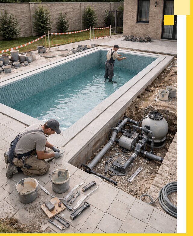 Строительство бассейнов под ключ в Великом Новгороде: проекты и монтаж