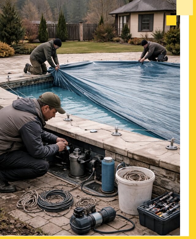 Консервация бассейнов в Великом Новгороде: подготовка к длительному хранению