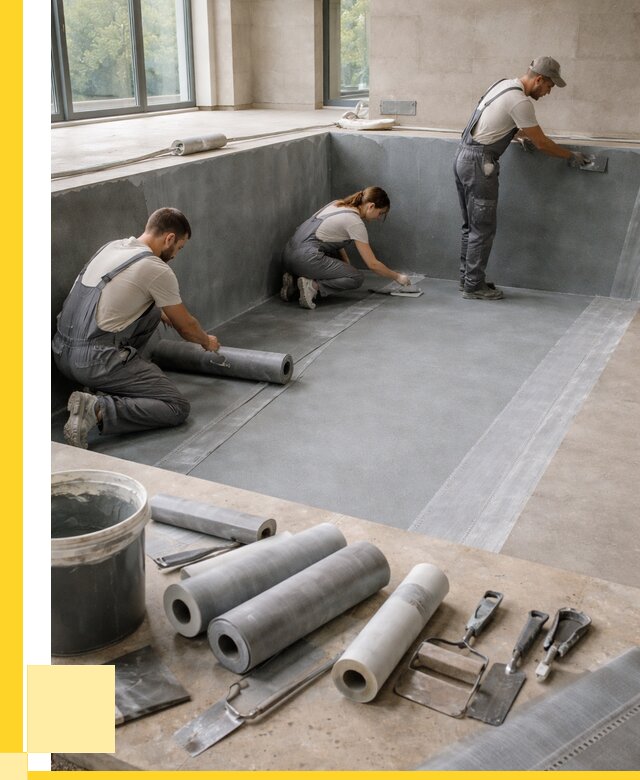 Гидроизоляция бассейнов в Великом Новгороде от 2046 р., ЭриданВлк