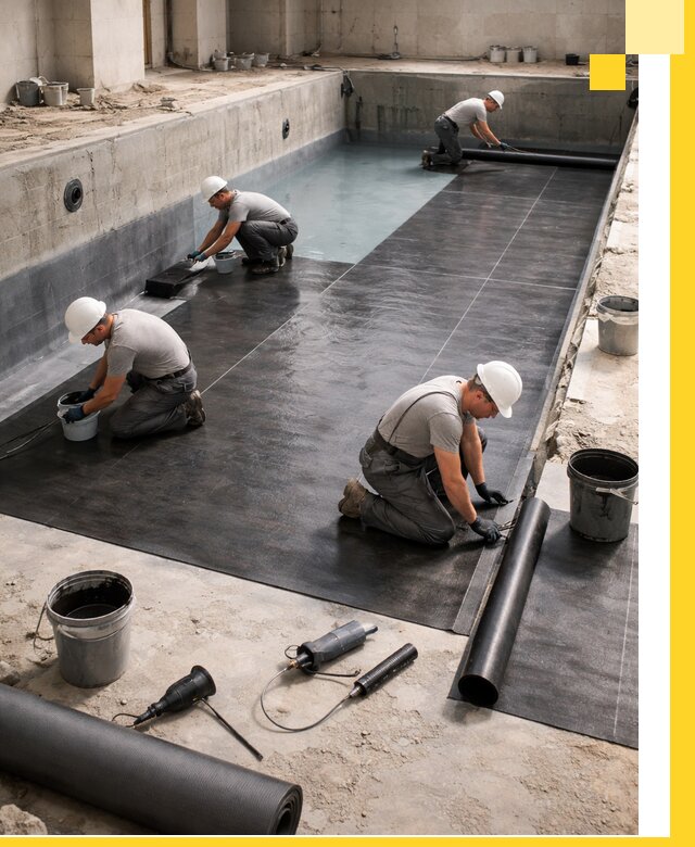 Профессиональная гидроизоляция бассейнов и чаш в Великом Новгороде под ключ