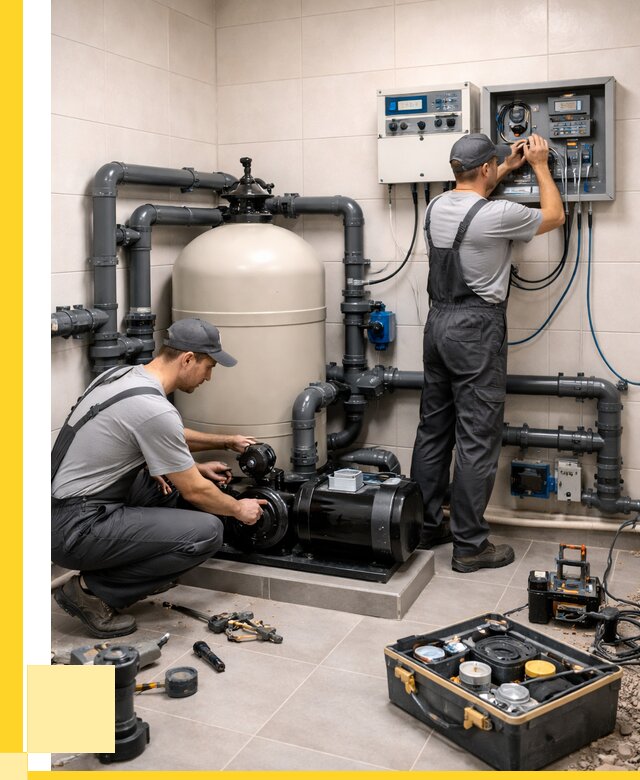 Монтаж оборудования для бассейнов в Великом Новгороде от 40920 р. | ЭриданВлк