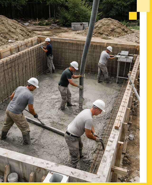 Строительство бетонных бассейнов под ключ в Великом Новгороде