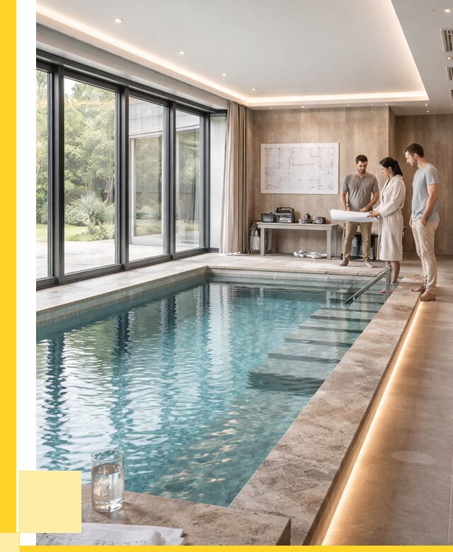 Закрытые бассейны под ключ в Великом Новгороде от 2557500 р. | ЭриданВлк