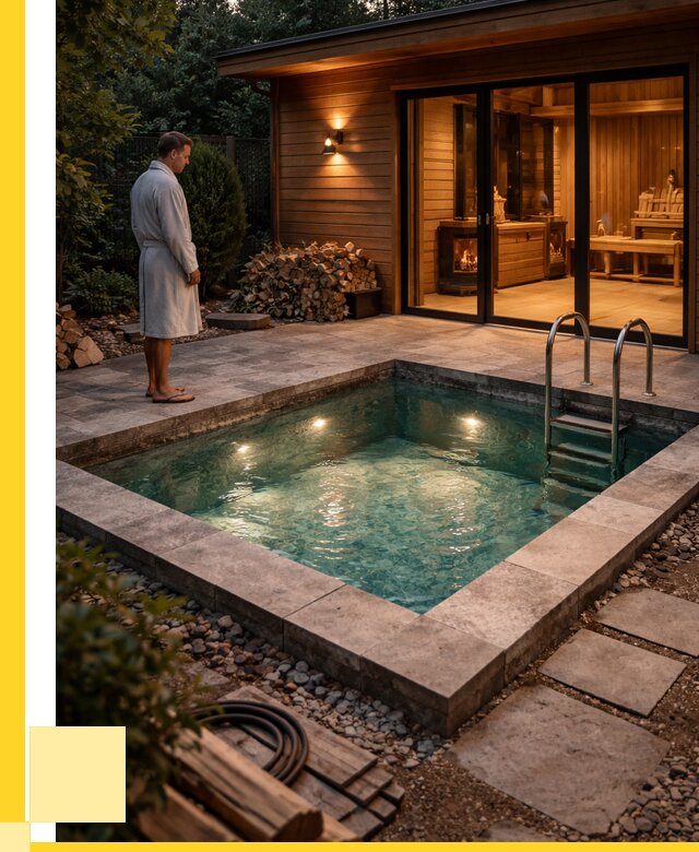 Бани с бассейном под ключ в Великом Новгороде от 97185 р. | ЭриданВлк