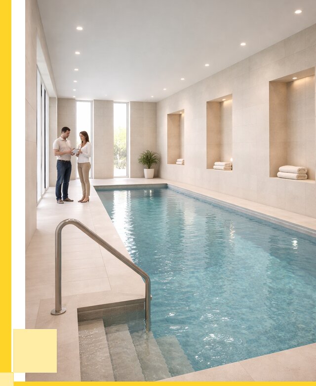 Бассейны в помещении под ключ в Великом Новгороде от 1534500 р. | ЭриданВлк