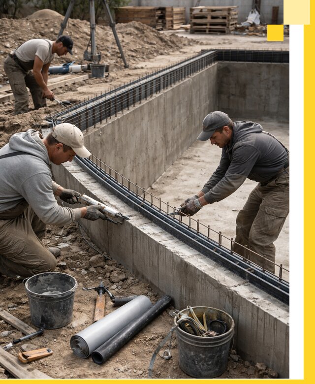 Качественный монтаж чаши бассейна в Великом Новгороде под ключ с гарантией