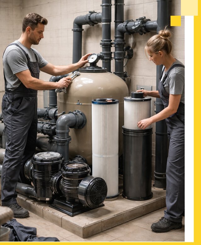 Фильтры и системы фильтрации для бассейнов в Великом Новгороде