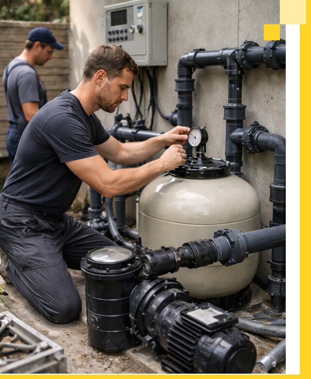 Поставка и монтаж фильтровального оборудования для бассейнов в Великом Новгороде