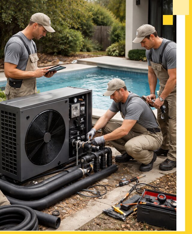 Проектирование и установка тепловых насосов для бассейнов в Великом Новгороде