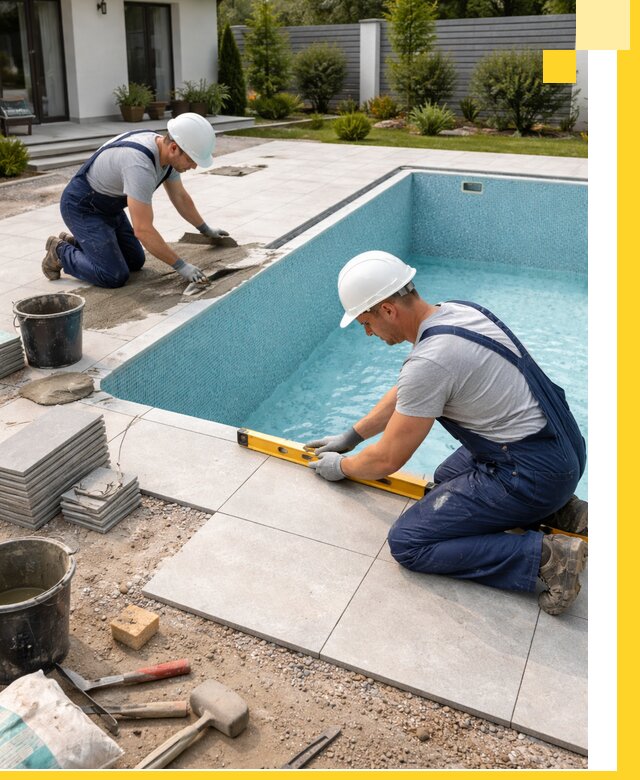 Строительство и монтаж плавательных бассейнов под ключ в Великом Новгороде