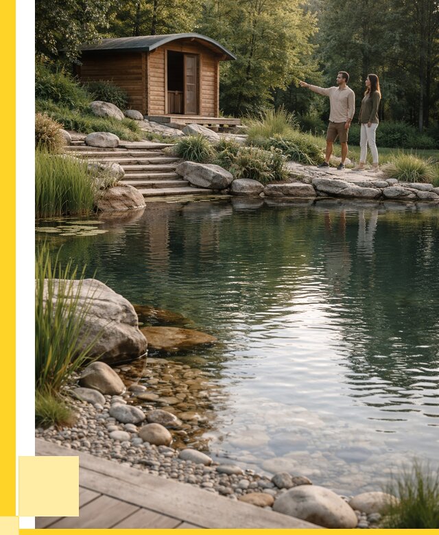 Природные бассейны под ключ в Великом Новгороде от 460350 р. | ЭриданВлк