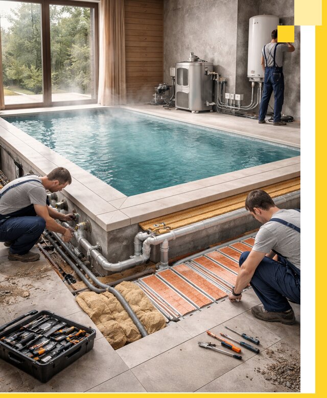 Проектирование и строительство тёплых бассейнов в Великом Новгороде