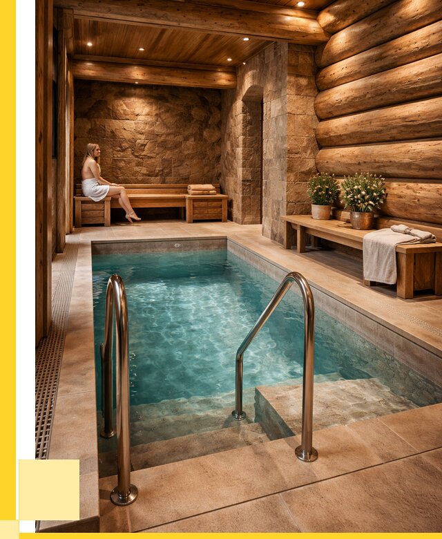 Аренда бани с бассейном в Великом Новгороде от 1534500 р. | ЭриданВлк