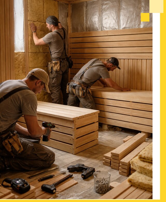 Профессиональное строительство саун под ключ в Великом Новгороде