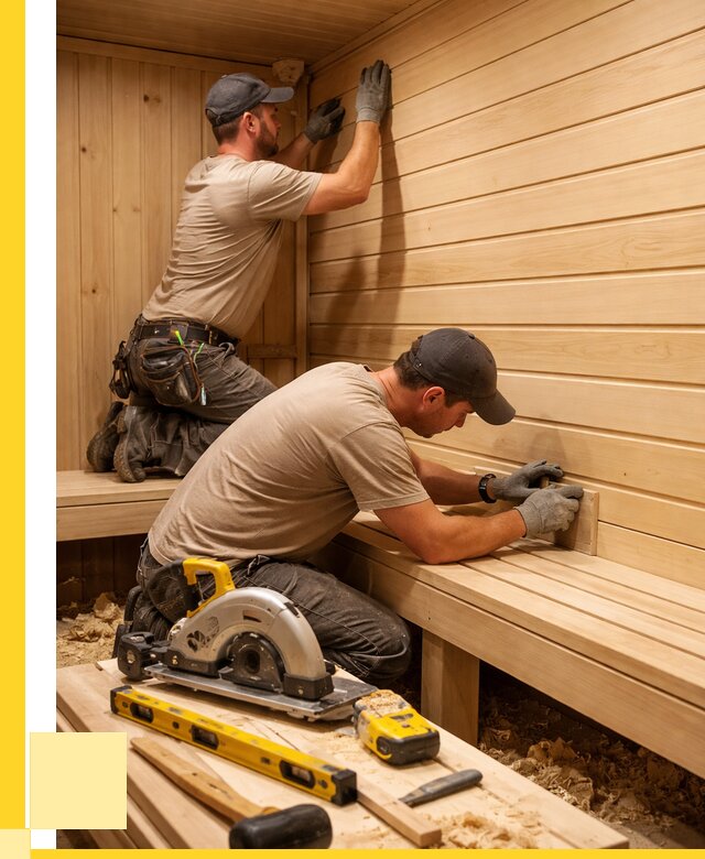 Обшивка саун вагонкой в Великом Новгороде от 2558 р. | ЭриданВлк