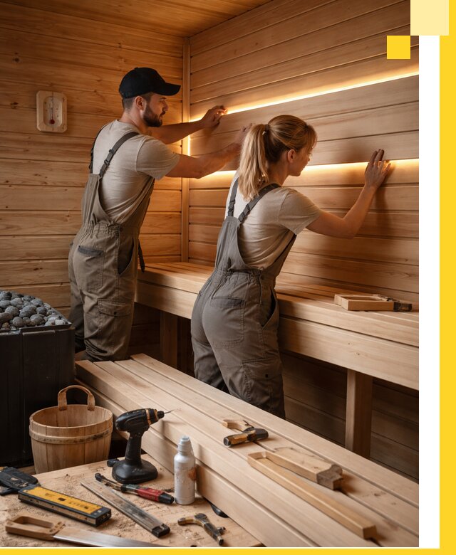 Дизайн саун и бань под ключ с индивидуальным проектом в Великом Новгороде