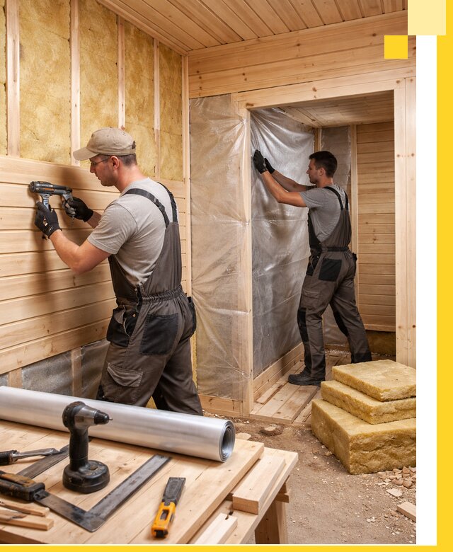 Бани под ключ в Великом Новгороде с проектом и полным монтажом