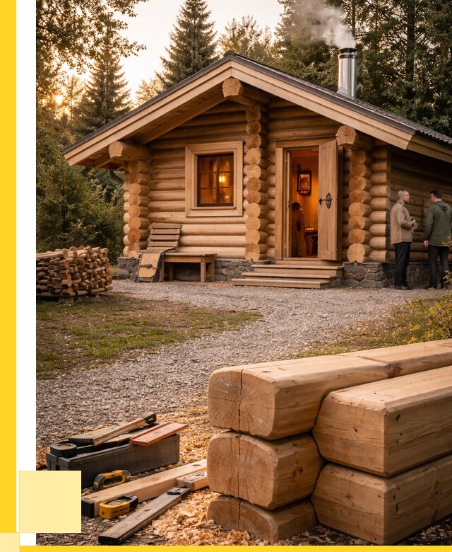 Строительство бань и комплексов в Великом Новгороде от 460350 р.| ЭриданВлк