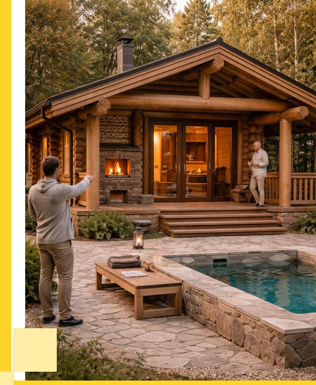 Проекты бань и хамам в Великом Новгороде от 25575 р. | ЭриданВлк