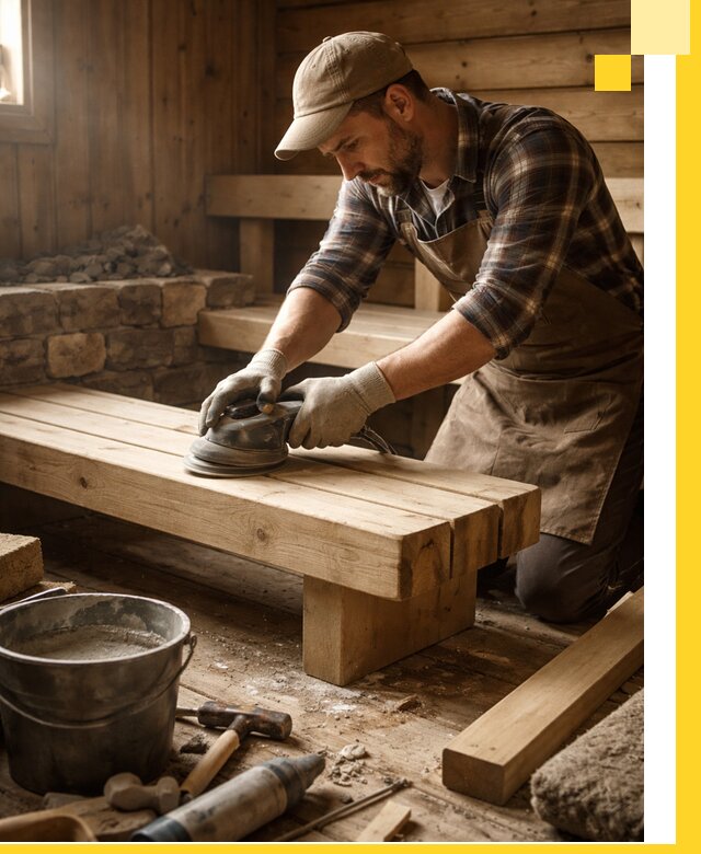 Ремонт бань под ключ в Великом Новгороде с гарантией качества и сроков